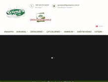 Tablet Screenshot of guneysut.com.tr